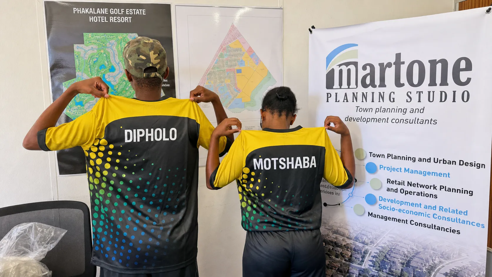 Nhabe Table Tennis kit sponsorship — Martone sponsored team kit